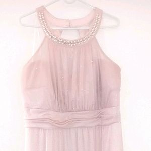 Coral/Pink Evening Cocktail Dress